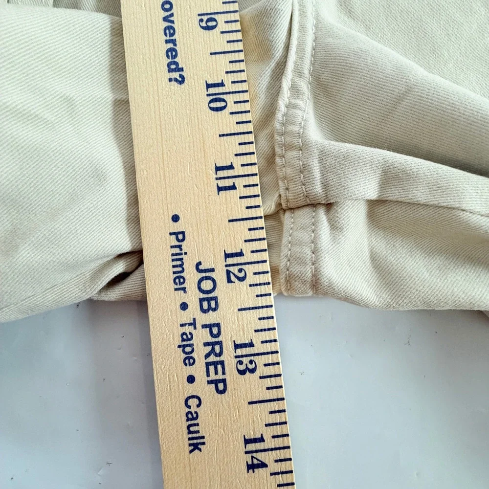 Lee Side Elastic Cargo Shorts Mens 29 City Beige 7.5 Inseam Cotton‎ NWT